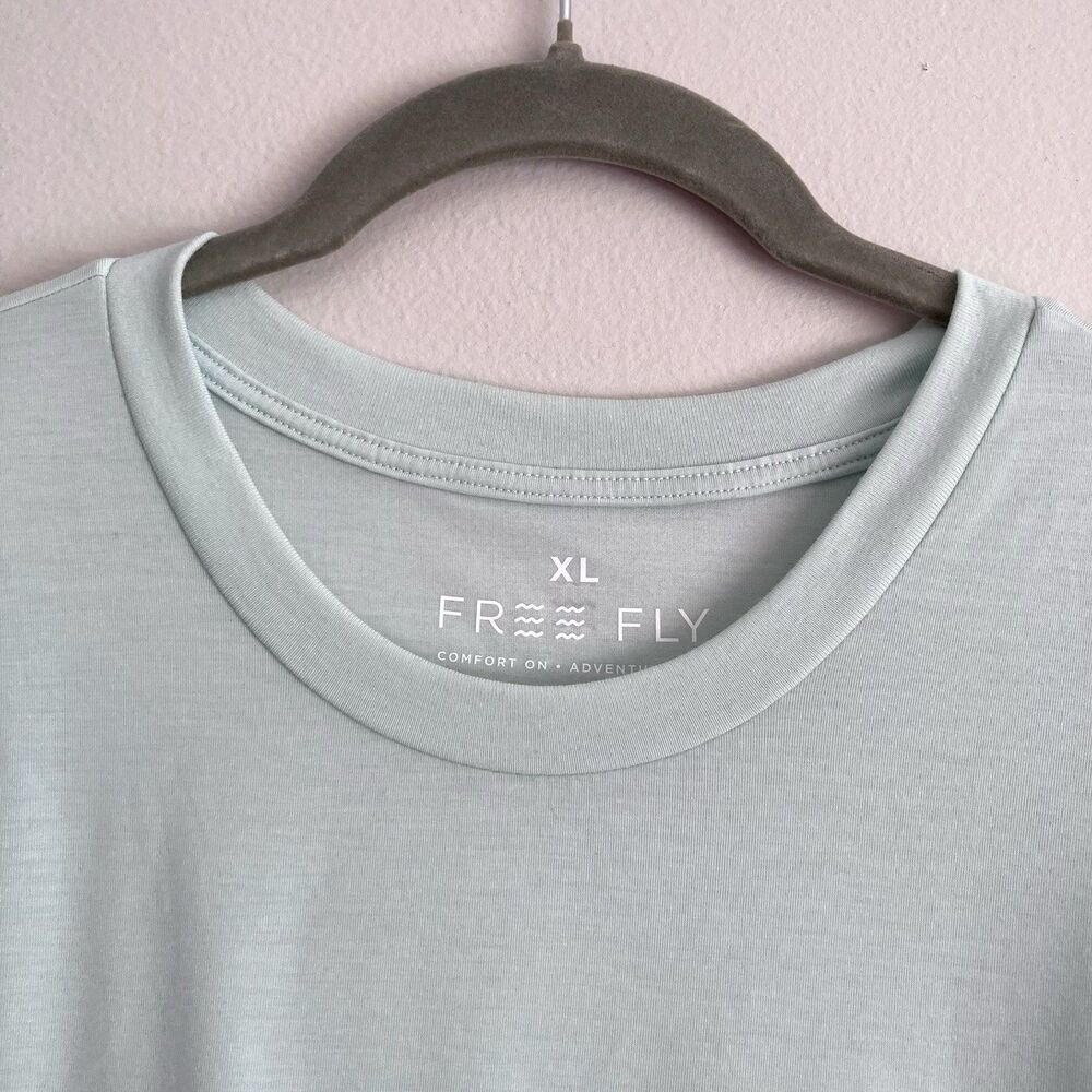 Free Fly Womens Tank Top Size XL Mint Green Super Soft Classic Casual Athleisure - Picture 2 of 8